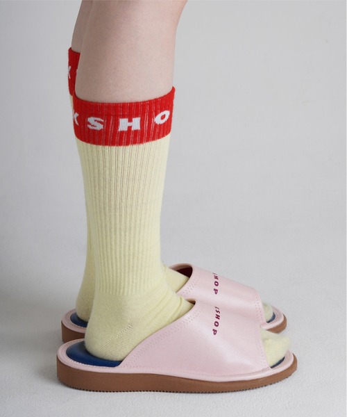 LOGO SLIDES / ロゴ スライド（サンダル）｜TUCKSHOP（タック