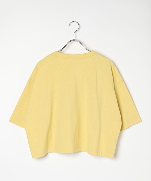 LEPSIM(レプシィム)の「コードロゴショートT 496545(Tシャツ/カットソー・レディース・ブラック/オフホワイト/イエロー・FREE)」の16枚目の写真