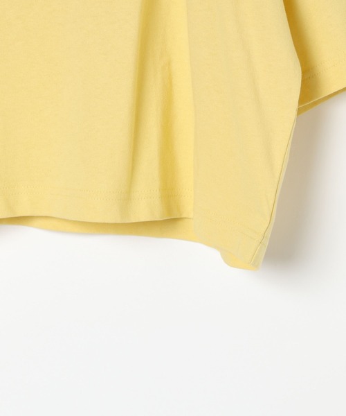 LEPSIM(レプシィム)の「コードロゴショートT 496545(Tシャツ/カットソー・レディース・ブラック/オフホワイト/イエロー・FREE)」の19枚目の写真