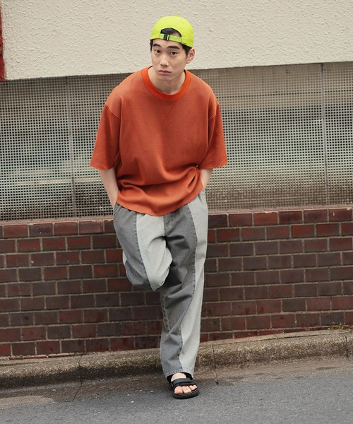 セール】パッチワークデニムパンツ（デニムパンツ）｜niko and