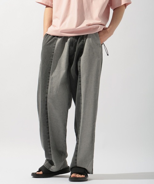 セール】パッチワークデニムパンツ（デニムパンツ）｜niko and