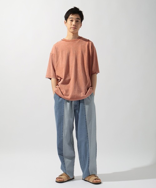 NEIGHBORHOOD パッチワークデニムパンツ パッチワークデニムパンツ｜ランドリーTシャツ公式通販