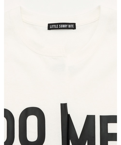Little sunny bite(リトルサニーバイト)の「do me big tee(Tシャツ/カットソー・レディース・オレンジ/ホワイト/ブラック・MEDIUM/SMALL)」の8枚目の写真