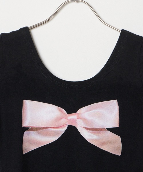 ROOPTOKYO(ループトウキョウ)の「ROOPTOKYO×Ye kong ribbon tee 秋物 秋服 2026年秋冬(Tシャツ/カットソー・レディース・ブラック/ホワイト・FREE)」の3枚目の写真