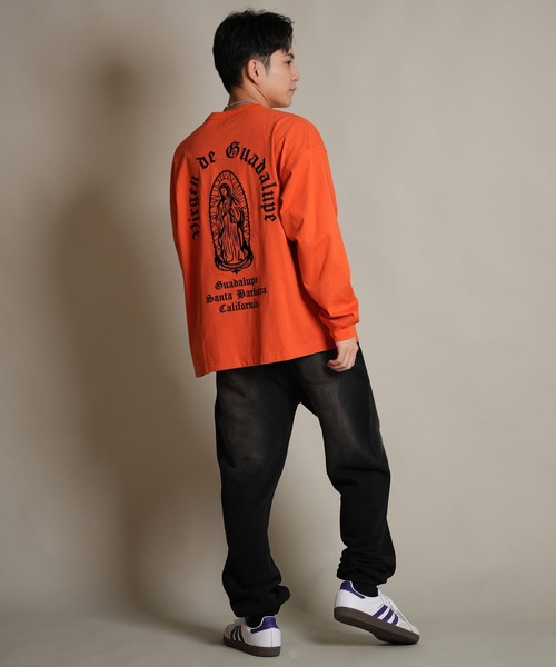 Laurel ローレル エスカーダ 花柄 長袖Tシャツ Laurel ローレル エスカーダ 花柄 長袖Tシャツ