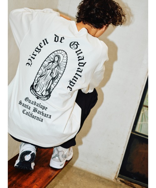 アソパソマソ 様 FR2 マリア ロンT 刺繍デザイン 袖ロゴ 豪華 L 黒. アソパソマソ 様 FR2 マリア ロンT 刺繍デザイン 袖ロゴ 豪華 L 黒