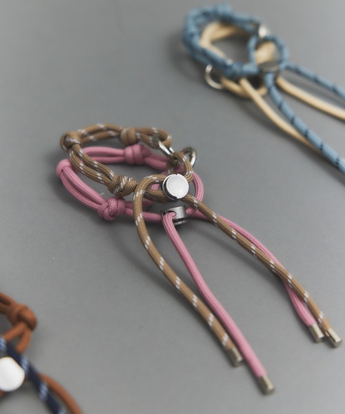 HANNE(アン)の「ダブルコードブレスレット(ブレスレット・レディース・ベージュ/ネイビー/ブルー・FREE)」の14枚目の写真