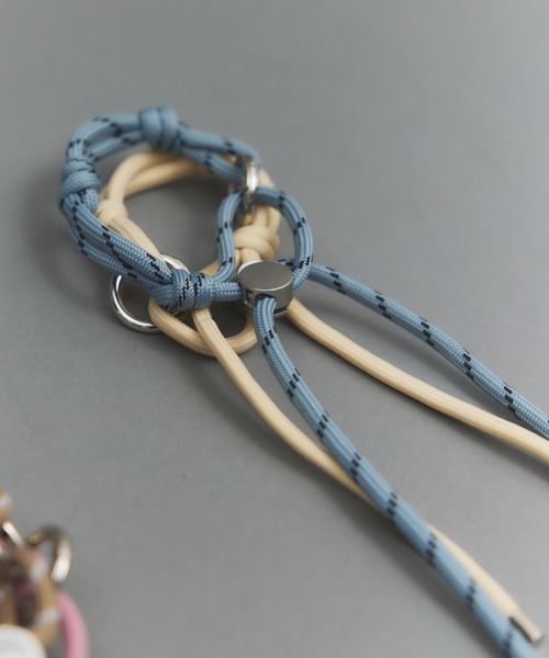 HANNE(アン)の「ダブルコードブレスレット(ブレスレット・レディース・ベージュ/ネイビー/ブルー・FREE)」の15枚目の写真