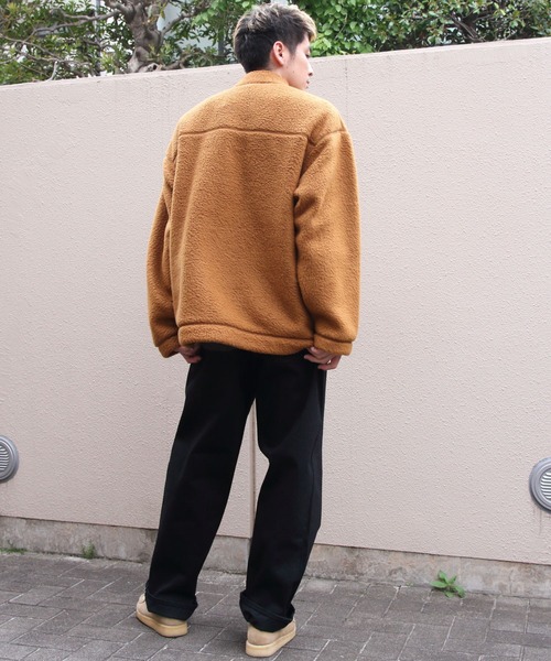 DANTON（ダントン）の「DANTON/ダントン　スタンドカラージャケット　STAND COLLAR JACKET　DT-A0700 WNN（ブルゾン・レディース・ブラック/チャコールグレー/ベージュ/ブラウン・M/S/L）」の17枚目の写真