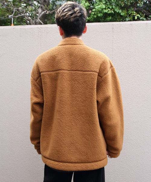 DANTON（ダントン）の「DANTON/ダントン　スタンドカラージャケット　STAND COLLAR JACKET　DT-A0700 WNN（ブルゾン・レディース・ブラック/チャコールグレー/ベージュ/ブラウン・M/S/L）」の14枚目の写真