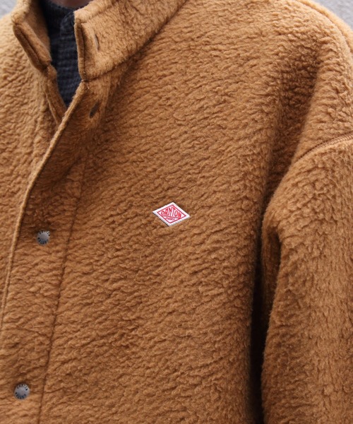 DANTON（ダントン）の「DANTON/ダントン　スタンドカラージャケット　STAND COLLAR JACKET　DT-A0700 WNN（ブルゾン・レディース・ブラック/チャコールグレー/ベージュ/ブラウン・M/S/L）」の11枚目の写真