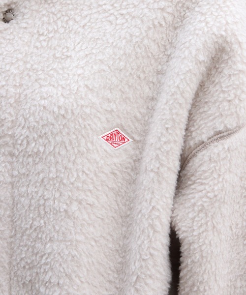 DANTON（ダントン）の「DANTON/ダントン　スタンドカラージャケット　STAND COLLAR JACKET　DT-A0700 WNN（ブルゾン・レディース・ブラック/チャコールグレー/ベージュ/ブラウン・M/S/L）」の19枚目の写真