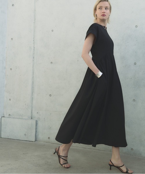 Muel Chic（ミュエルシック）の「Amst onepiece アムストワンピース（ワンピース・レディース・ベージュ/ブルー/ホワイト/ブラック・MEDIUM/SMALL）」の20枚目の写真