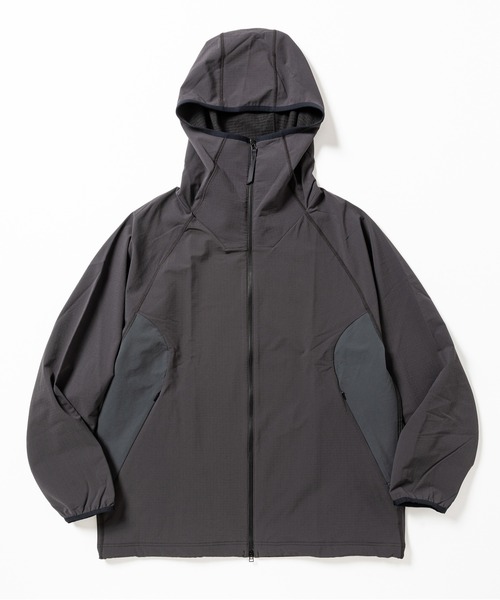 meanswhile(ミーンズワイル)の「Fleece Zip Hoodie(パーカー・メンズ・ブラック/チャコール・1(S)/2(M)/3(L))」の11枚目の写真