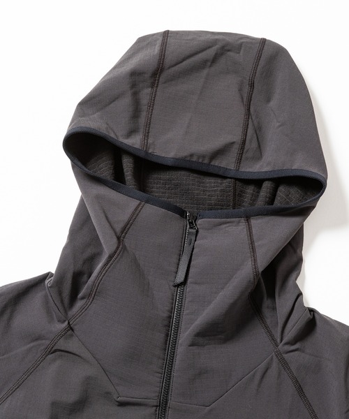 meanswhile(ミーンズワイル)の「Fleece Zip Hoodie(パーカー・メンズ・ブラック/チャコール・1(S)/2(M)/3(L))」の13枚目の写真