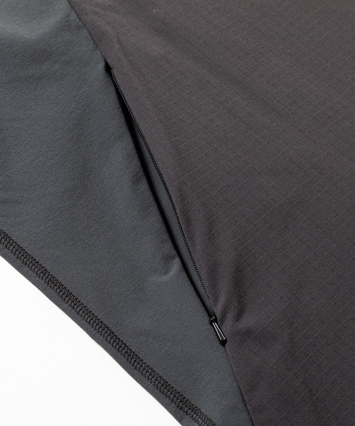 meanswhile(ミーンズワイル)の「Fleece Zip Hoodie(パーカー・メンズ・ブラック/チャコール・1(S)/2(M)/3(L))」の14枚目の写真