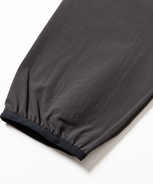 meanswhile(ミーンズワイル)の「Fleece Zip Hoodie(パーカー・メンズ・ブラック/チャコール・1(S)/2(M)/3(L))」の3枚目の写真