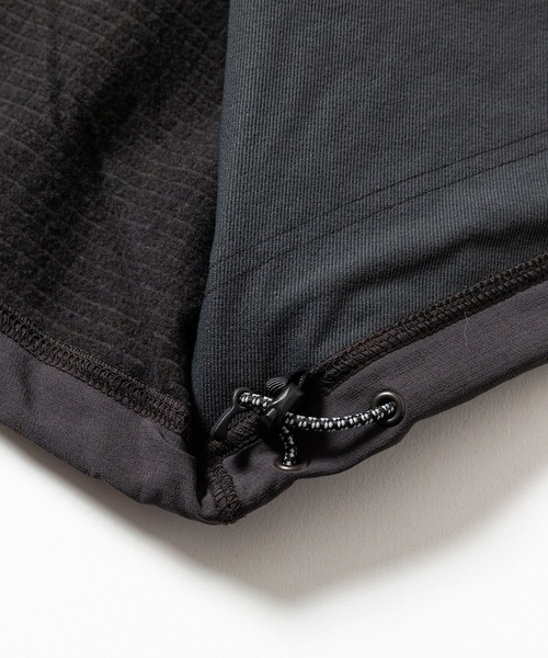 meanswhile(ミーンズワイル)の「Fleece Zip Hoodie(パーカー・メンズ・ブラック/チャコール・1(S)/2(M)/3(L))」の4枚目の写真
