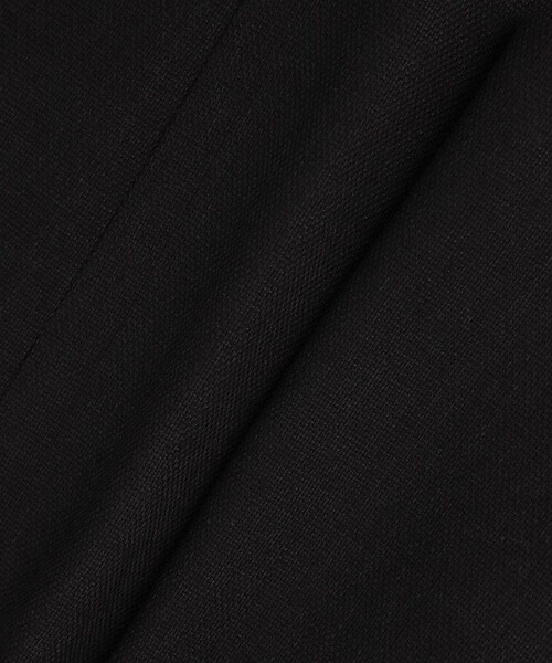 LOULOU WILLOUGHBY】ブライトリネン半袖ジャケット（ノーカラー