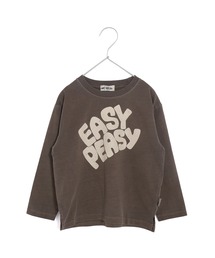 MAKE YOUR DAY（メイクユアデイ）の「EASY PEASY製品染め長袖T■パパサイズ（Tシャツ/カットソー）」