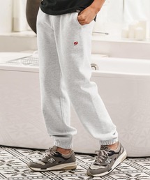 mp13848-12oz heavy weight pants with logo print スウェットパンツ
