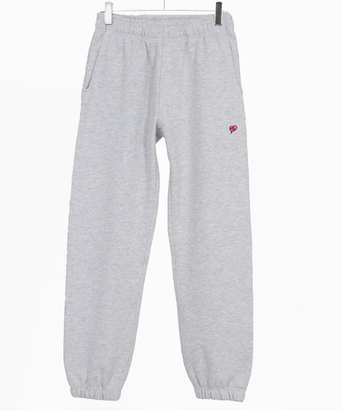1minute 1second(ワンミニットワンセカンド)の「mp13848-12oz heavy weight pants with logo print スウェットパンツ(スウェットパンツ・メンズ・ブラック/アッシュ・M/L/XL)」の20枚目の写真