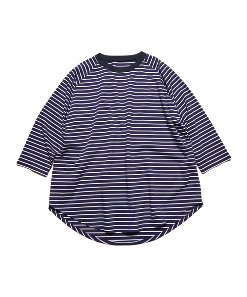 SOPHNET.(ソフネット)の「SUPIMA COTTON RAGLAN 3/4 WIDE TEE(Tシャツ/カットソー・メンズ・ホワイト/ブラック/A/B・4/3/1/2/5)」の4枚目の写真