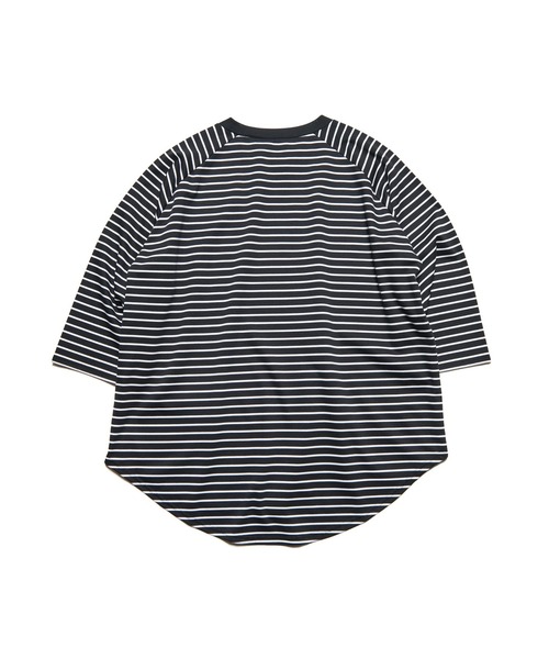 SOPHNET.(ソフネット)の「SUPIMA COTTON RAGLAN 3/4 WIDE TEE(Tシャツ/カットソー・メンズ・ホワイト/ブラック/A/B・4/3/1/2/5)」の5枚目の写真