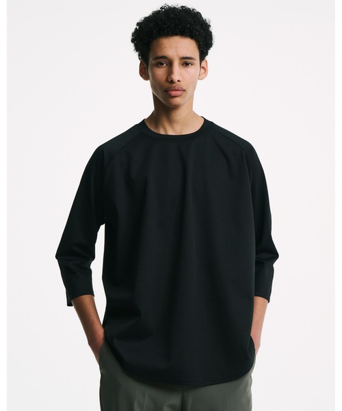 SOPHNET.(ソフネット)の「SUPIMA COTTON RAGLAN 3/4 WIDE TEE(Tシャツ/カットソー・メンズ・ホワイト/ブラック/A/B・4/3/1/2/5)」の13枚目の写真