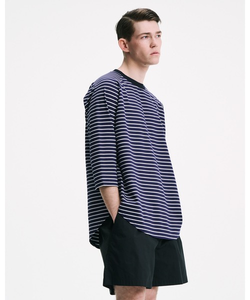SOPHNET.(ソフネット)の「SUPIMA COTTON RAGLAN 3/4 WIDE TEE(Tシャツ/カットソー・メンズ・ホワイト/ブラック/A/B・4/3/1/2/5)」の14枚目の写真