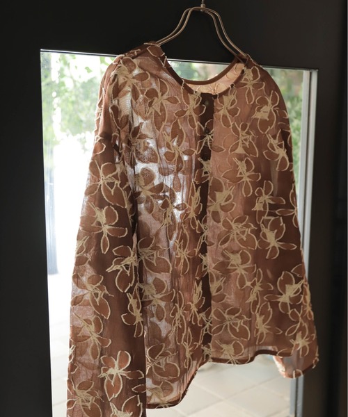 フラワーページ フラワーカットJQ 2WAYブラウス | NOMBRE IMPAIR