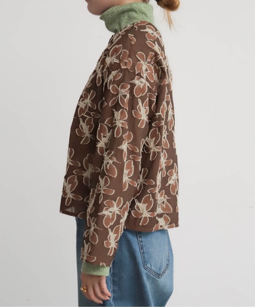 フラワーページ フラワーカットJQ 2WAYブラウス | NOMBRE IMPAIR