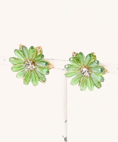 関税込み★SWAROVSKI★Millenia クリップイヤリング グリーン Amazon.co.jp: [スワロフスキー] Millenia クリップイヤリング