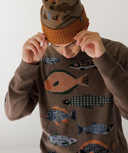 KAVU(カブー)の「KAVU/カブー HIGHLINE/ハイライン(ニット/セーター・メンズ・F/E/D/C/A/B・LARGE/MEDIUM)」の13枚目の写真
