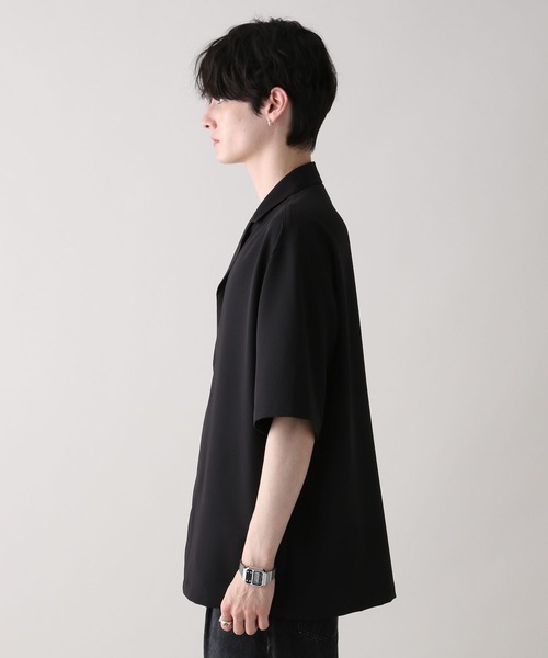 RAGEBLUE(レイジブルー)の「<接触冷感>オープンカラーシャツ/シャツジャケット(シャツ/ブラウス・メンズ・ベージュ/グレー/ブラック・MEDIUM/LARGE)」の13枚目の写真