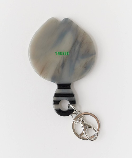 TRESSE トレス mirror cat   クリップ　鏡　ミラー TRESSE/トレス Cat mirror keycharm ミラー（手鏡/メイクミラー
