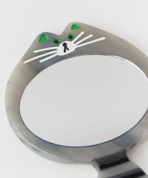 TRESSE トレス mirror cat   クリップ　鏡　ミラー TRESSE/トレス Cat mirror keycharm ミラー（手鏡/メイクミラー