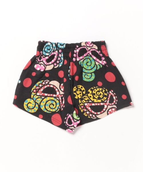 HYSTERIC MINI(ヒステリックミニ)の「HYSTERIC MINI HAPPENING総柄 ショートパンツ(その他パンツ・キッズ・レッド/ブラック・SMALL)」の3枚目の写真