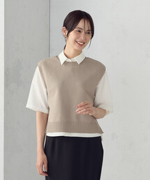 COMME CA ISM | ニットベスト(ベスト)