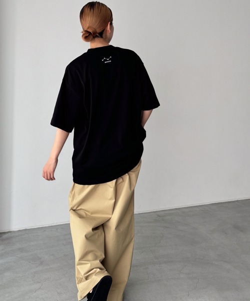 tシャツ Twelve12　＆12刺繍オーバーサイズTシャツ レディース メンズ セール】Twelve12 &12刺繍オーバーサイズTシャツ（Tシャツ
