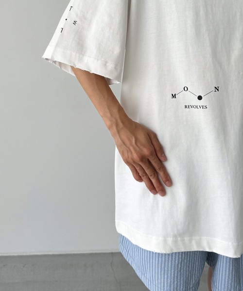 tシャツ Twelve12　＆12刺繍オーバーサイズTシャツ レディース メンズ セール】Twelve12 &12刺繍オーバーサイズTシャツ（Tシャツ