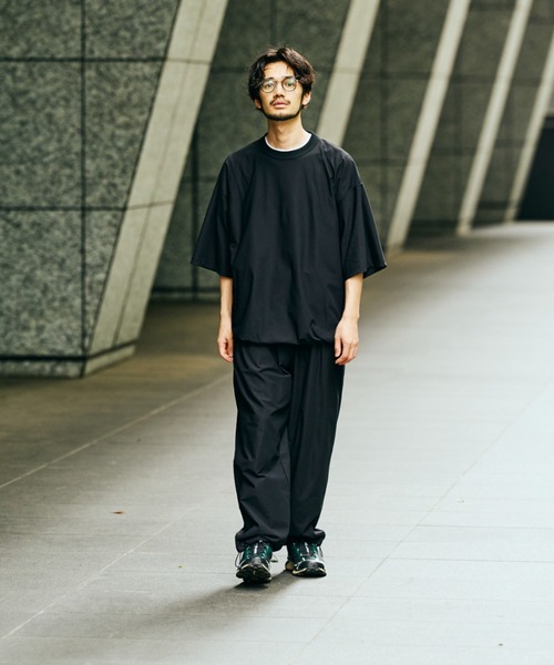 SUNNY  SPORTS（サニースポーツ）の「SUNNY SPORTS / サニースポーツ DRAWSTRING EASY PANTS Primeflex イージーパンツ（その他パンツ・メンズ・ブラック/ブラウン/オリーブ・MEDIUM/LARGE）」の4枚目の写真