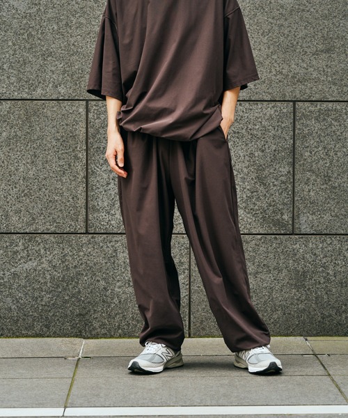 SUNNY  SPORTS（サニースポーツ）の「SUNNY SPORTS / サニースポーツ DRAWSTRING EASY PANTS Primeflex イージーパンツ（その他パンツ・メンズ・ブラック/ブラウン/オリーブ・MEDIUM/LARGE）」の8枚目の写真