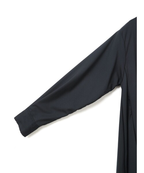 mizuiroind（ミズイロインド）の「mizuiro ind T/Rスタンドカラーフレアワンピース（ワンピース・レディース・ネイビー/ライトグレー/チャコールグレー/ブラック・FREE）」の18枚目の写真