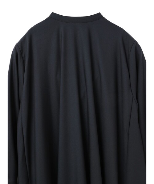 mizuiroind（ミズイロインド）の「mizuiro ind T/Rスタンドカラーフレアワンピース（ワンピース・レディース・ネイビー/ライトグレー/チャコールグレー/ブラック・FREE）」の21枚目の写真