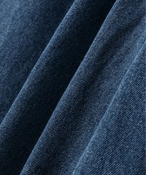 N.（N. Natural Beauty Basic）（エヌエヌナチュラルビューティーベーシック）の「ベルテッドワイドデニムパンツ（デニムパンツ・レディース・ブルー・MEDIUM/SMALL）」の7枚目の写真