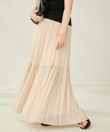 TIERED PLEATS スカート