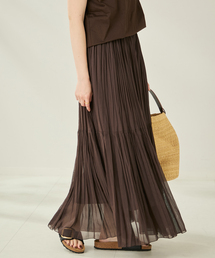 TIERED PLEATS スカート