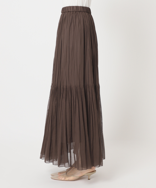 plage TIERED PLEATS スカート セール】TIERED PLEATS スカート（スカート）｜Plage（プラージュ）の