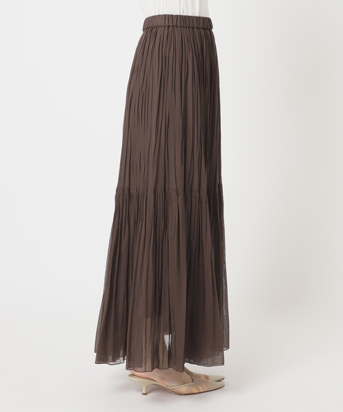 新品☆Plage Georgette Tiered スカート　プラージュ セール】TIERED PLEATS スカート（スカート）｜Plage